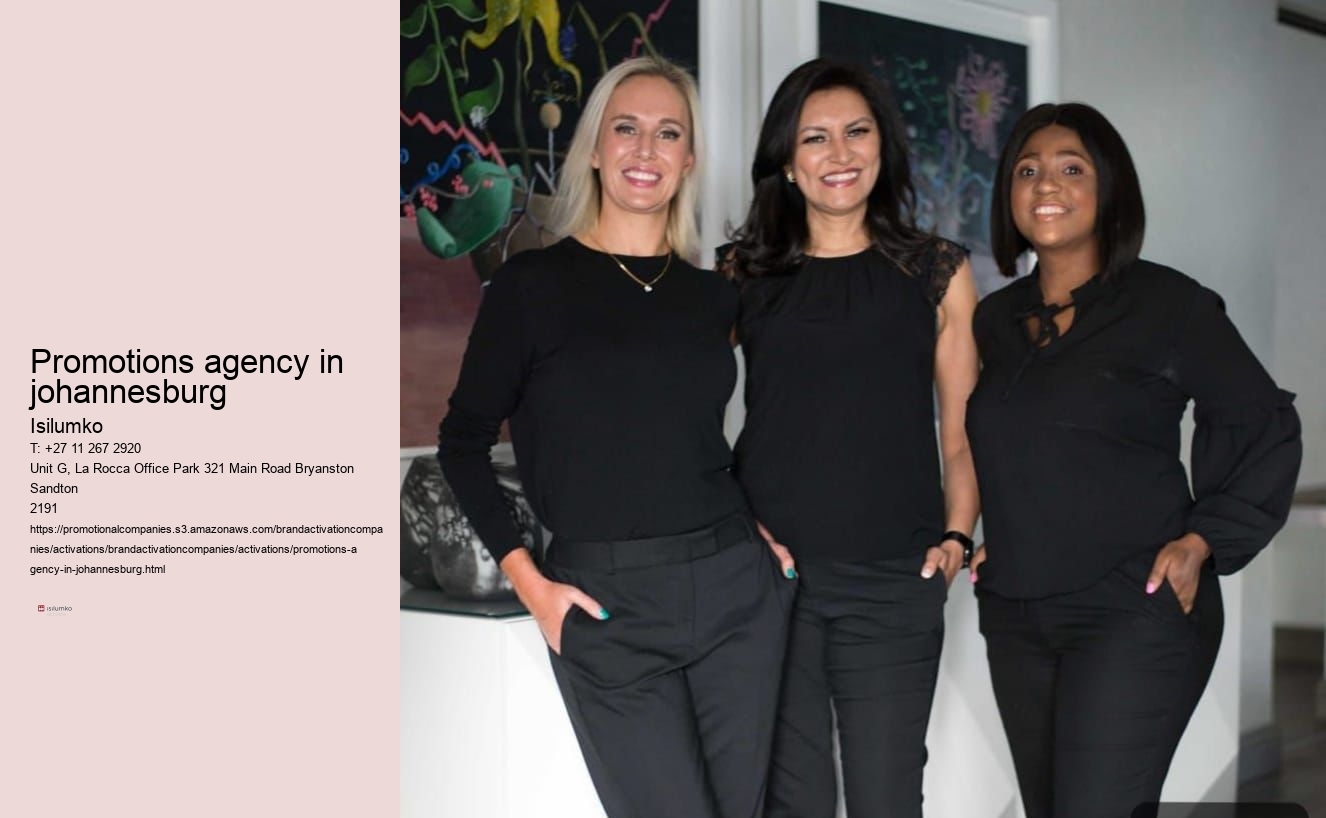 promotions agency in johannesburg