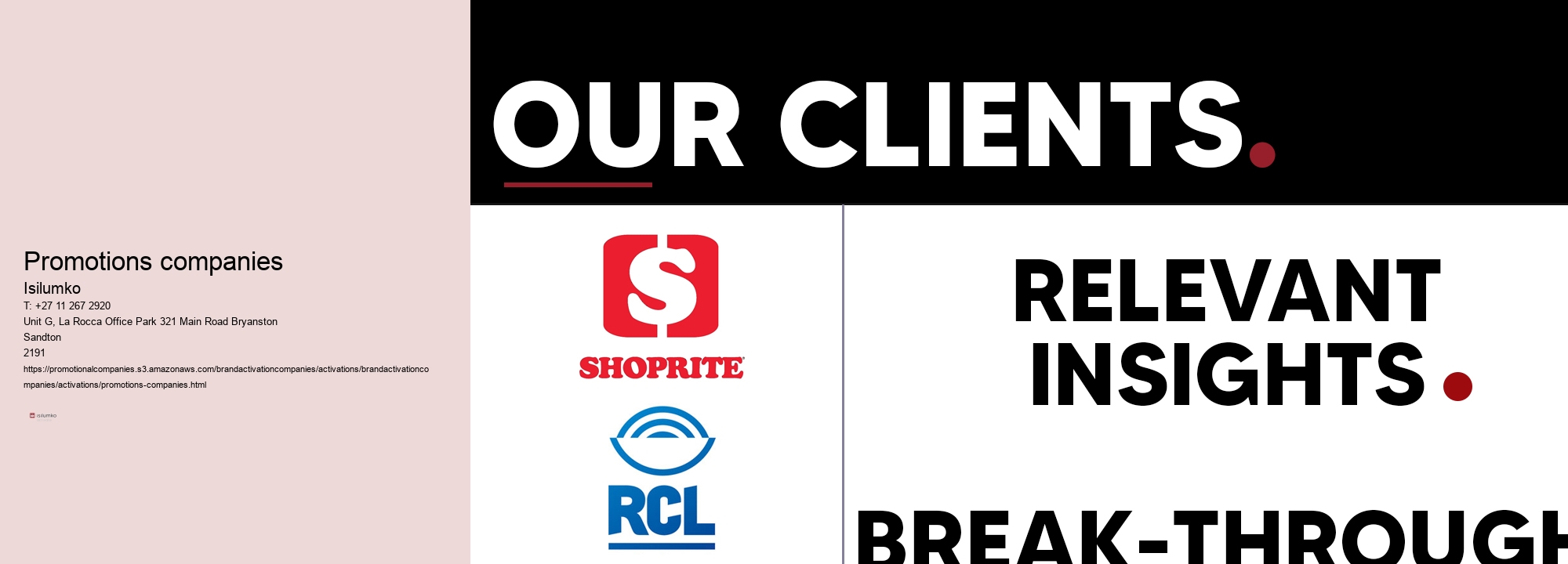 promotions companies